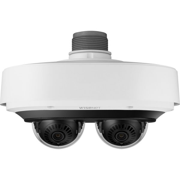 Wisenet PNM-12082RVD 6 Megapixel Outdoor Network Camera - Color - Dome - White - TAA Compliant - Image 4