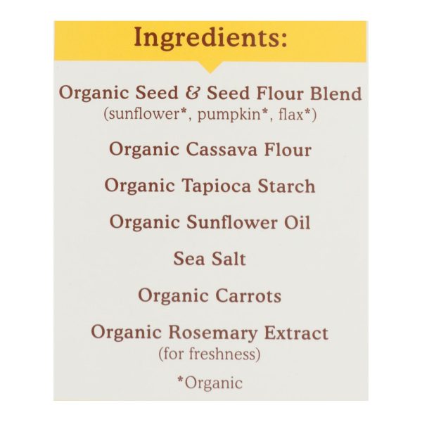 Simple Mills - Crckr Seed Flr Original - Case of 6-4.25 OZ