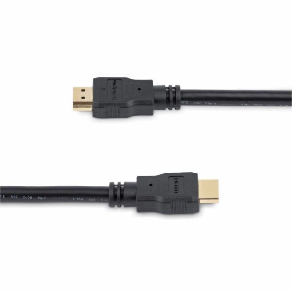 StarTech.com 3ft/91cm HDMI Cable, 4K High Speed HDMI Cable with Ethernet, Ultra HD 4K 30Hz Video, HDMI 1.4 Cable, HDMI Monitor Cord, Black - Image 3