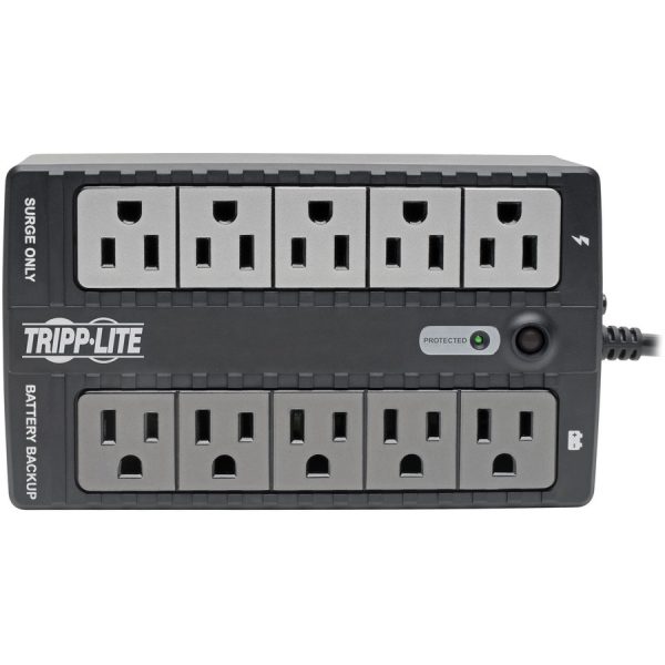 Eaton Tripp Lite Series 550VA 300W Standby UPS - 10 NEMA 5-15R Outlets, 120V, 50/60 Hz, USB, 5-15P Plug, Desktop/Wall Mount - Image 5