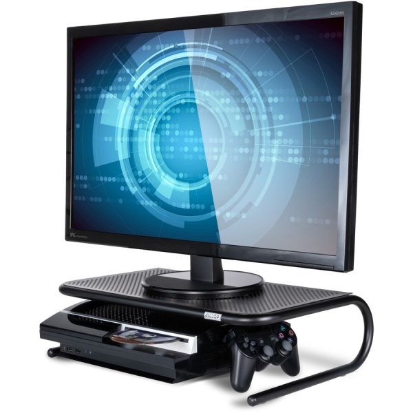 Allsop Metal Art Monitor Stand (Large) 18-Inch Wide Platform - Black (30336) - Image 6