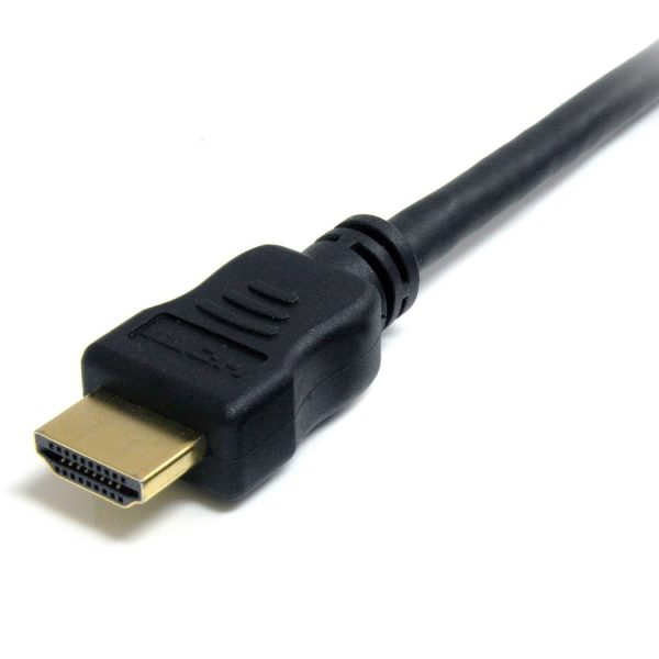 StarTech.com 15ft HDMI Cable, 4K High Speed HDMI Cable with Ethernet, 4K 30Hz UHD HDMI Cord M/M, 4K HDMI 1.4 Video/Display Cable, Black - Image 2