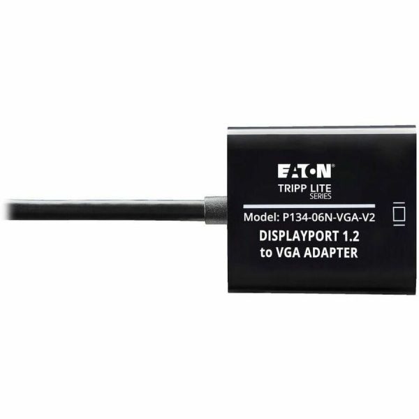 Eaton Tripp Lite Series DisplayPort to VGA Active Adapter Video Converter , DP ver 1.2 (M/F), 6-in. (15.24 cm) - Image 7