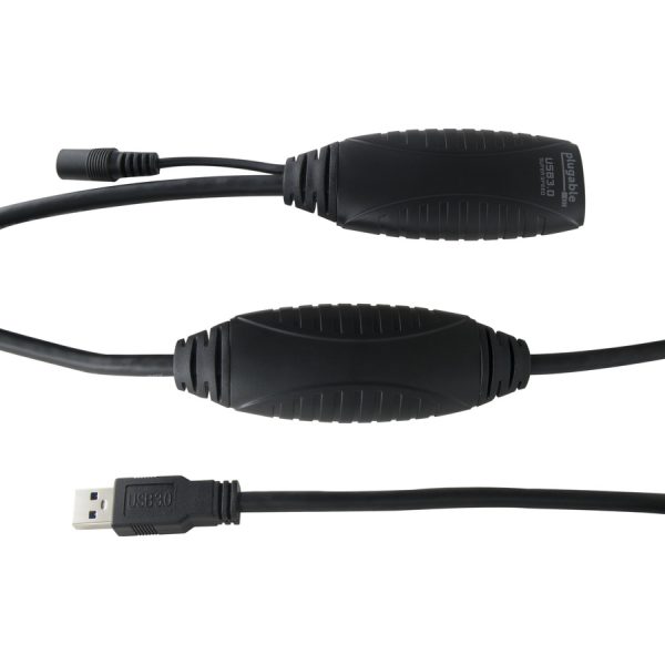 Plugable 10 Meter (32 Foot) USB 3.0 Active Extension Cable with AC Power Adapter and Back-Voltage Protection - Image 3