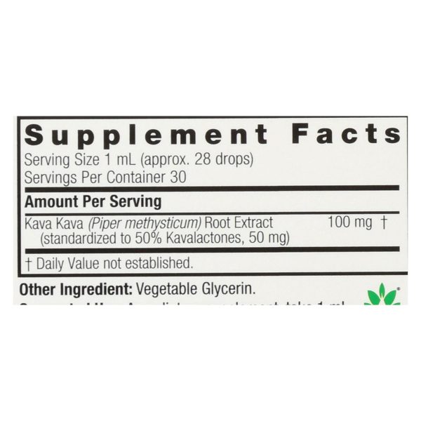 Nature's Answer - Kava 6 Extract - Alcohol Free - 1 oz