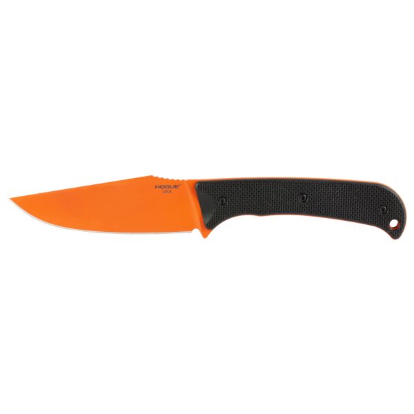 HOGUE EXTRAK XL 3.9" G10 BLK/ORG