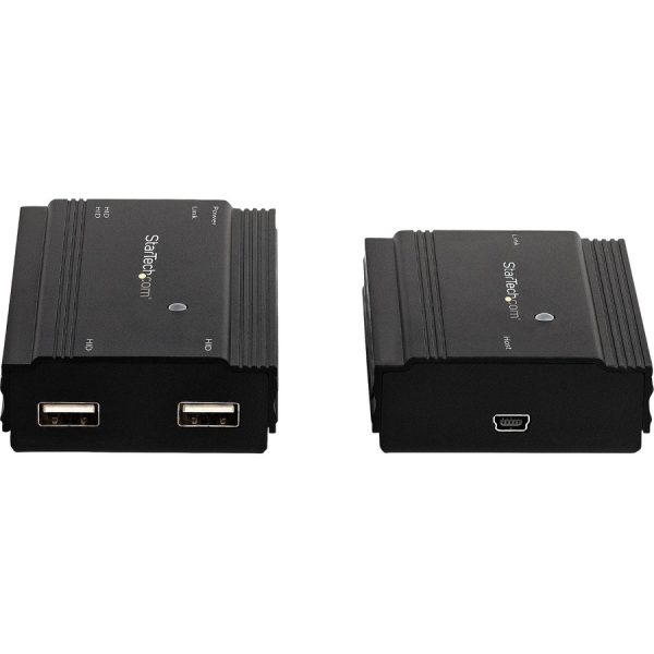 StarTech.com 4 Port USB 2.0 Extender Hub over CAT5e/CAT6 Ethernet Cable (RJ45), 330ft (100m), Metal Housing, USB Extender Kit, 480 Mbps - Image 5