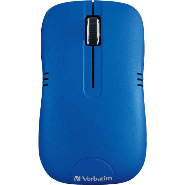 Verbatim Wireless Notebook Optical Mouse, Commuter Series - Matte Blue - Image 2