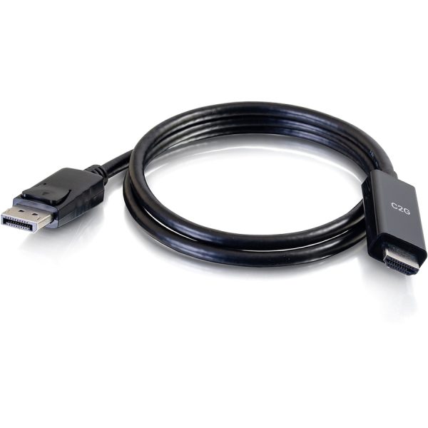 C2G 10ft 4K DisplayPort to HDMI Adapter Cable - M/M - Image 2