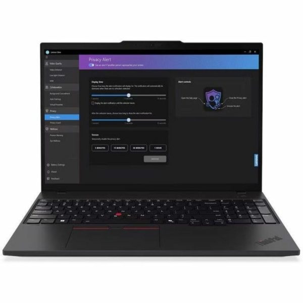 Lenovo ThinkPad T16 Gen 3 21MN005MUS 16" Touchscreen Notebook - WUXGA - Intel Core Ultra 5 125U - 16 GB - 512 GB SSD - English Keyboard - Black - Image 3