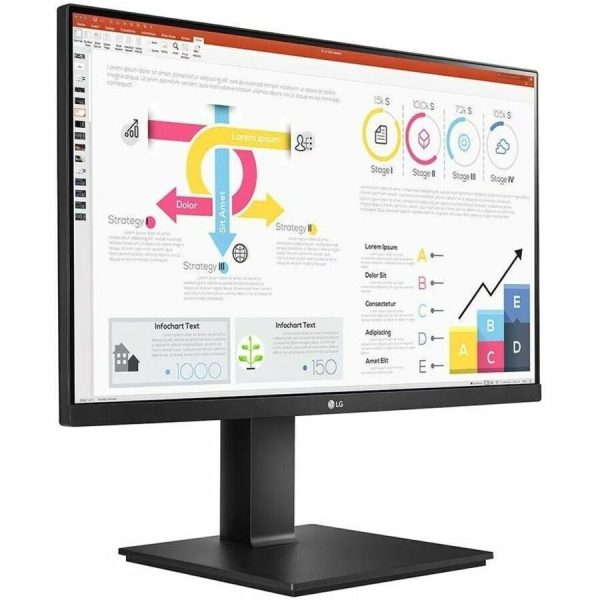 LG 24BP75Q-B 24" Class WQHD LCD Monitor - 16:9 - Black - Image 10