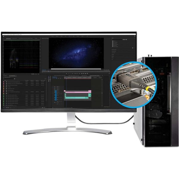 StarTech.com 16ft (5m) VESA Certified DisplayPort 1.4 Cable, 8K 60Hz HDR10, UHD 4K 120Hz Video, DP to DP Monitor Cord, DP 1.4 Cable, M/M - Image 8