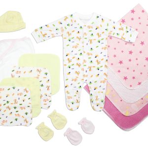 Newborn Baby Girls 14 Pc  Baby Shower Gift Set Ls_0099