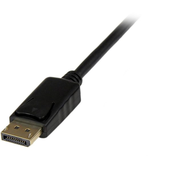 StarTech.com 6ft (1.8m) DisplayPort to DVI Cable, 1080p, Active DisplayPort to DVI-D Adapter/Converter Cable, DP 1.2 to DVI Monitor Cable - Image 2