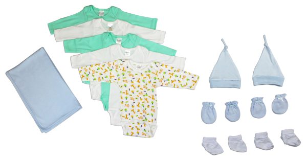 Newborn Baby Boys 12 Pc  Baby Shower Gift Set Ls_0060