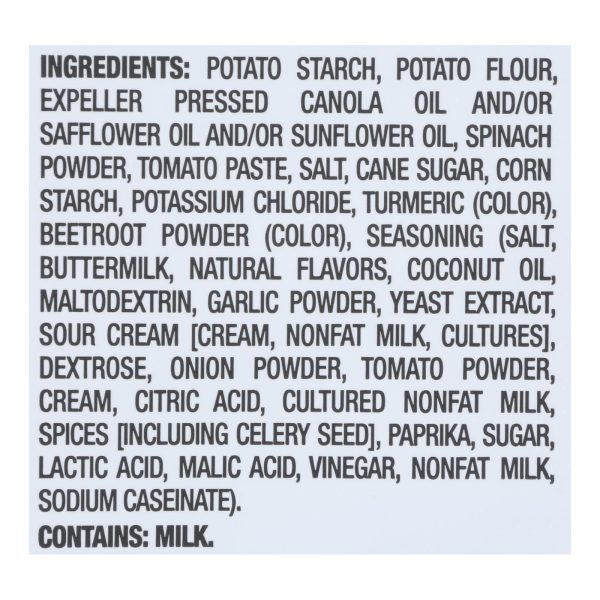 Sensible Portions - Veggie Straw Zesty Ranch - Case of 12 - 4.25 ounces - Image 2