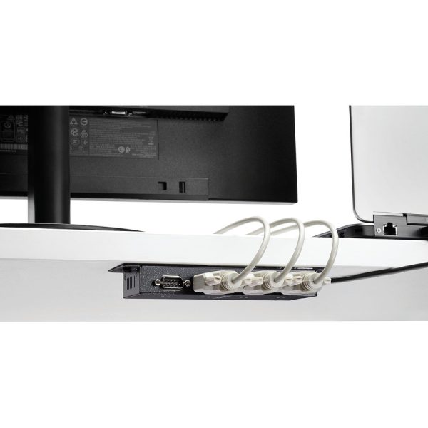 StarTech.com USB to Serial Adapter Hub â€" 4 Port â€" Industrial â€" Wall Mount â€" Din Rail â€" COM Port Retention â€" FTDI USB Serial - Image 3