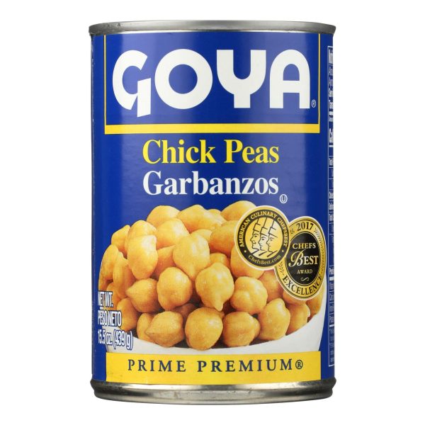 Goya - Chickpeas - Case of 24-15.5 OZ - Image 2
