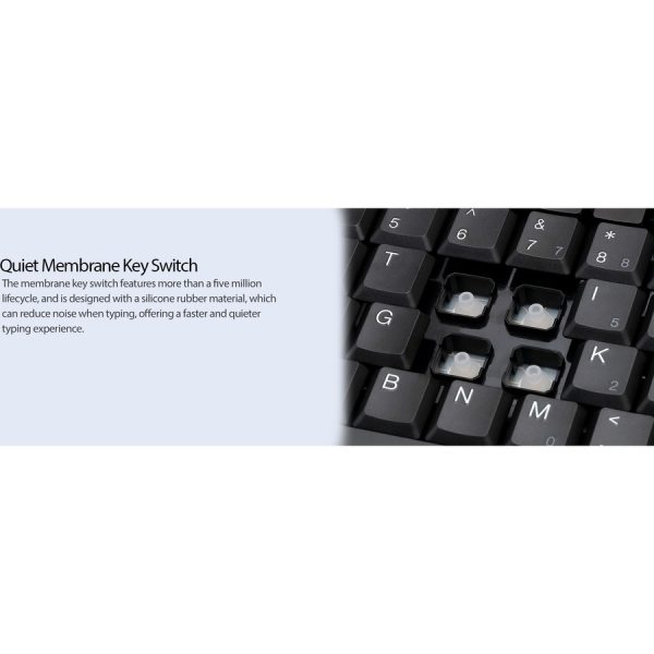 Adesso EasyTouch AKB-110B Mini Keyboard - Image 5