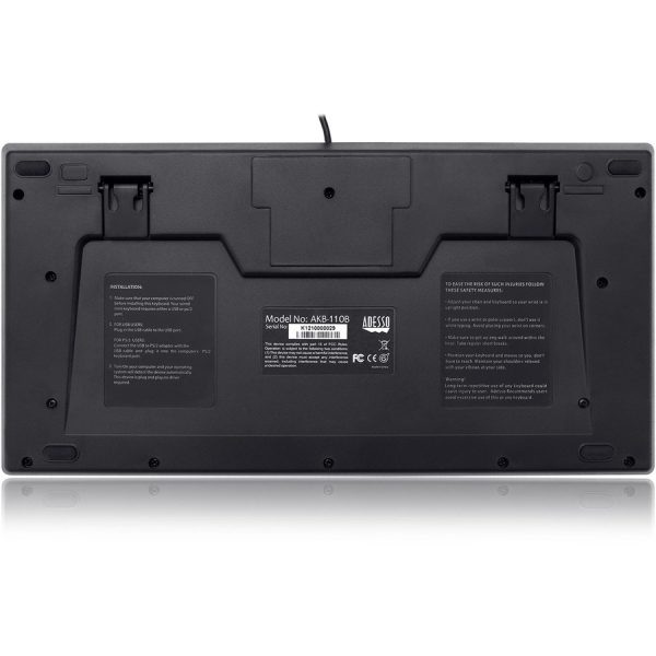 Adesso EasyTouch AKB-110B Mini Keyboard - Image 9
