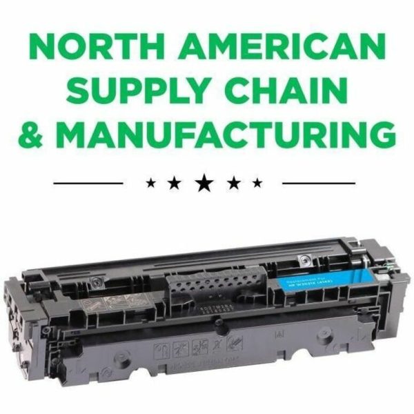 Clover Imaging Remanufactured High Yield Cyan Toner Cartridge (New Chip) for HP 414X (W2021X) - Image 2