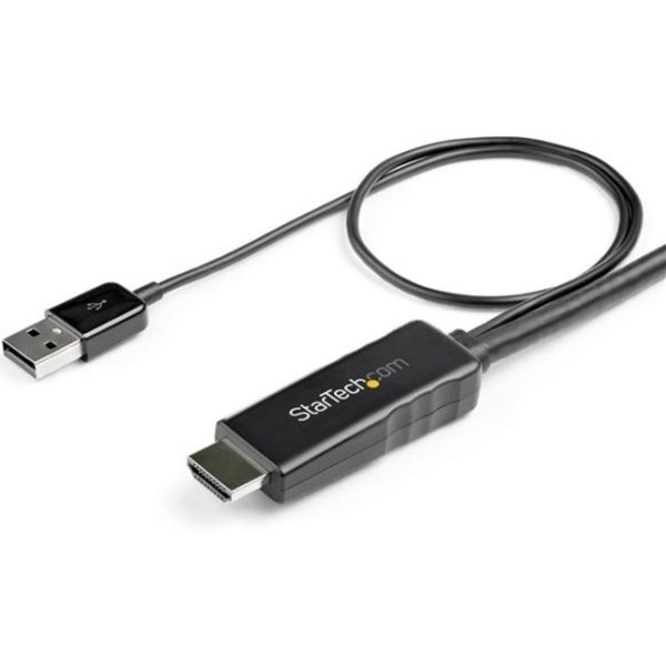 StarTech.com 3 m (9.8 ft.) HDMI to DisplayPort Cable - 4K 30Hz - USB-powered - Active HDMI to DisplayPort Cable (HD2DPMM10) - Image 6