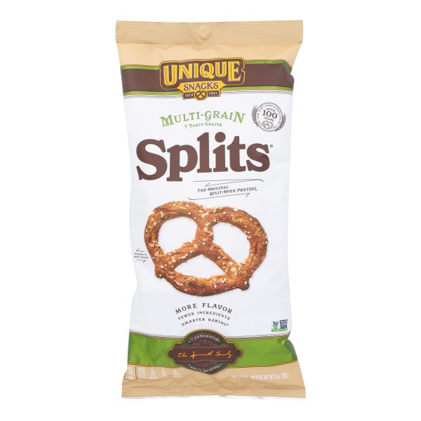 Unique Pretzels - Splits - Multi Grain - Case of 12 - 11 oz. - Image 2