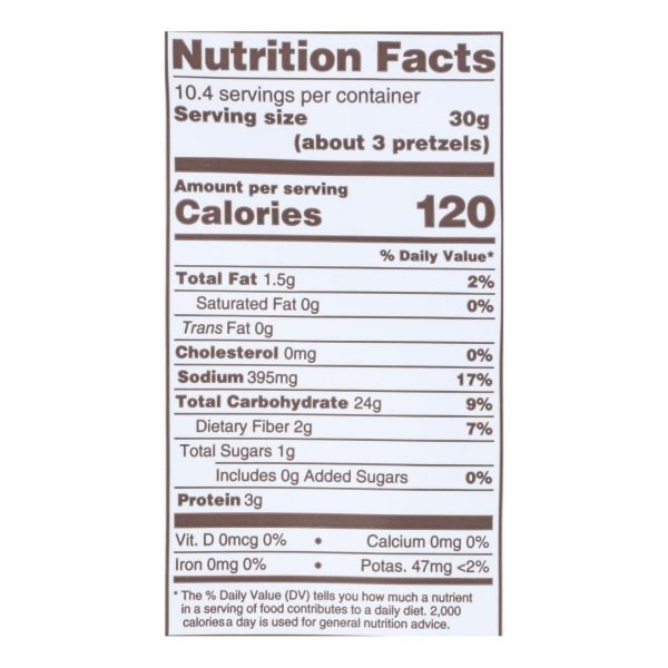 Unique Pretzels - Splits - Multi Grain - Case of 12 - 11 oz. - Image 3