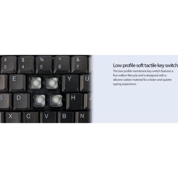 Adesso Wireless Desktop Touchpad Keyboard - Image 6