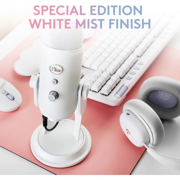 Blue Yeti Wired Microphone - White Mist - Image 2