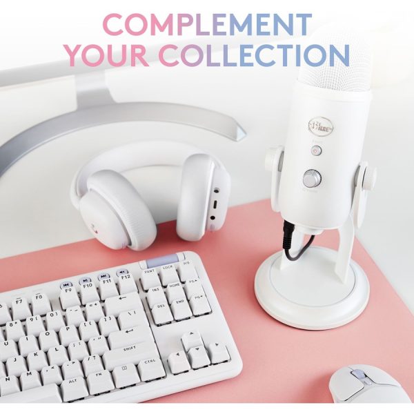 Blue Yeti Wired Microphone - White Mist - Image 8
