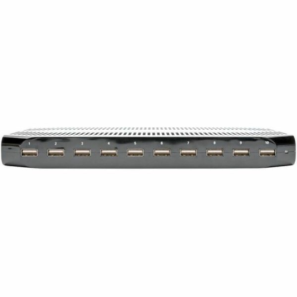 Eaton Tripp Lite Series 10-Port USB Charging Station with Adjustable Storage, 12V 8A (96W) USB Charger Output, Schuko Power Cord - Image 4