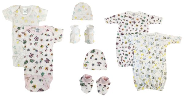 Newborn Baby Girl 8 Pc  Sets Nc_0626