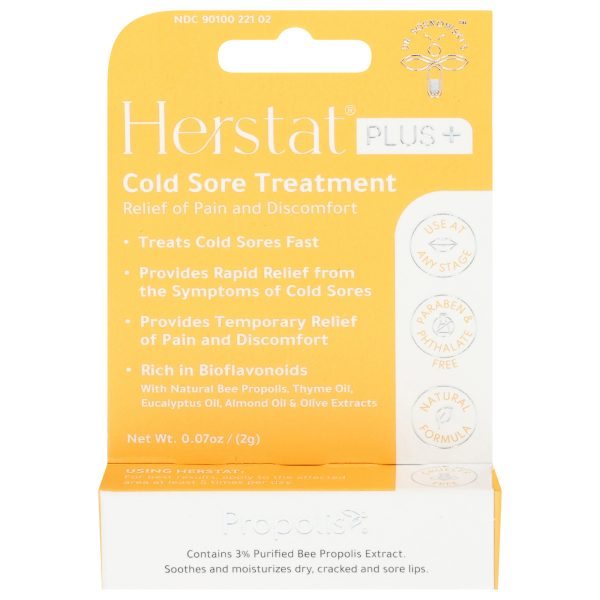 Herstat - Ointment Cold Sore Trtmnt - CS of 6-.07 OZ - Image 2