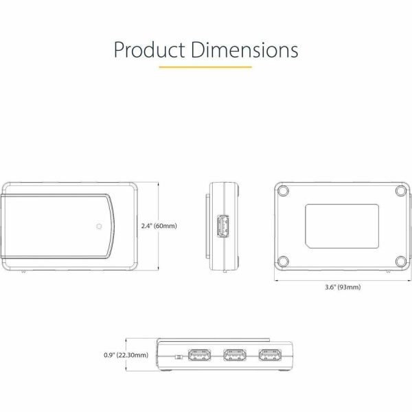 StarTech.com 7-Port USB Hub, USB 3.0 5Gbps, USB-A to 7x USB-A, Self Powered USB-A Expansion Hub w/ 35W Power Supply - Image 4