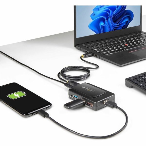 StarTech.com 7-Port USB Hub, USB 3.0 5Gbps, USB-A to 7x USB-A, Self Powered USB-A Expansion Hub w/ 35W Power Supply - Image 6