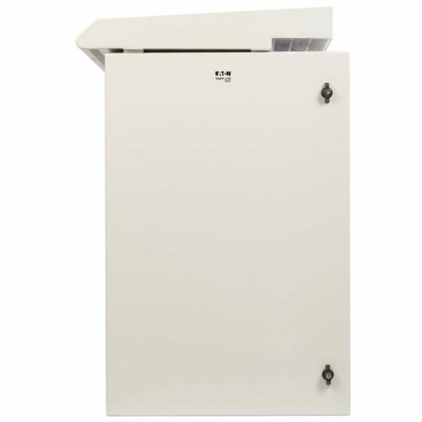 Eaton Tripp Lite Series SmartRack Industrial Enclosure - NEMA 3R, Wall Mount, Heavy-Duty Metal, Locking, Fan With Thermal Switch, 32.5 in. Depth, 18U, Gray - Image 2