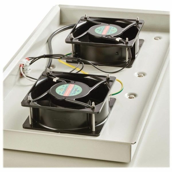 Eaton Tripp Lite Series SmartRack Industrial Enclosure - NEMA 3R, Wall Mount, Heavy-Duty Metal, Locking, Fan With Thermal Switch, 32.5 in. Depth, 18U, Gray - Image 10