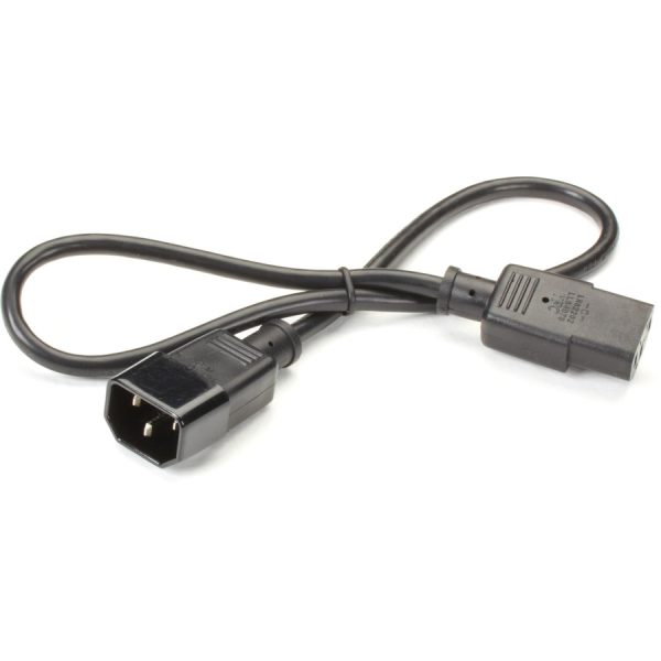 Black Box Extension Power Cord, IEC C13 to IEC C14, 2-ft. (0.6-m) - Image 2
