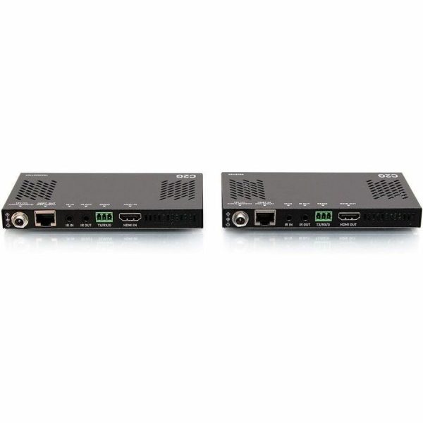 C2G HDMI HDBaseT + RS232 and IR over Cat Extender Box Transmitter to Box Receiver (18Gbps) - 4K 60Hz - Image 3