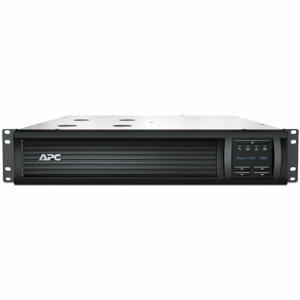 APC Smart-UPS, Line Interactive, 1500VA, Rackmount 2U, 120V, 6x NEMA 5-15R outlets, SmartConnect Port+Network Card, AVR, LCD - Image 2