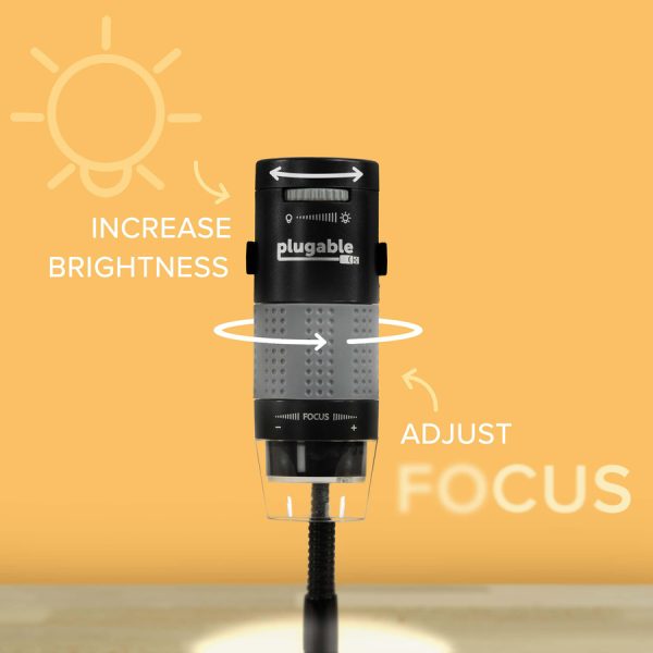 Plugable USB 2.0 Digital Microscope with Flexible Arm Observation Stand - Image 7