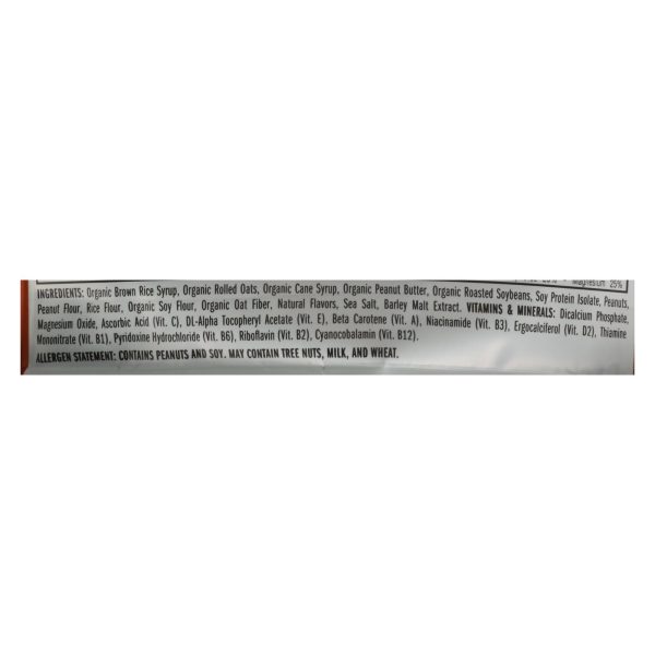 Clif Bar - Organic Crunch Peanut Butter - Case of 12 - 2.4 oz