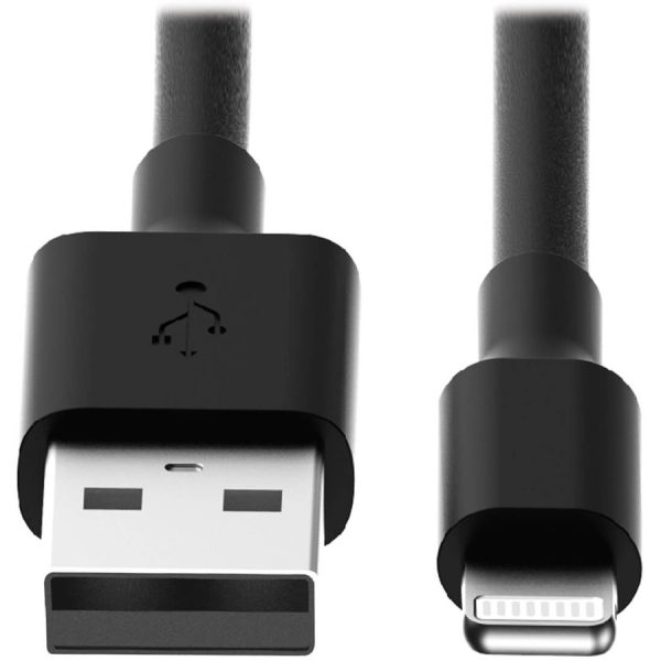 Eaton Tripp Lite Series USB-A to Lightning Sync/Charge Cables (M/M) - MFi Certified, Black, 10 in. (0.25 m), Pack of 10 - Image 3