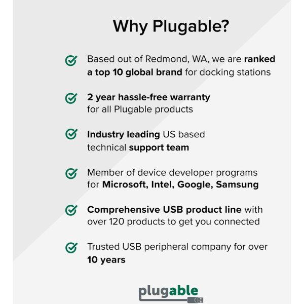 Plugable USB C to HDMI Multiport Adapter, 3-in-1 USB C Hub with 4K HDMI Output, USB 3.0 and USB-C Charging Port - Image 8