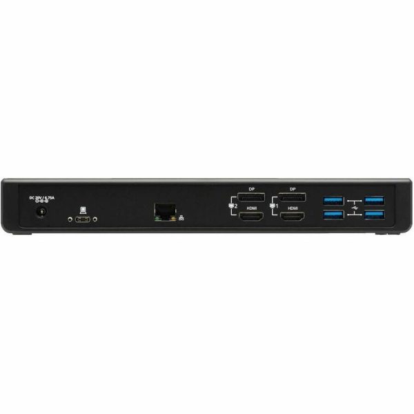Eaton Tripp Lite Series USB-C Dock, Dual Display - 5K 60 Hz DP, 4K 60 Hz HDMI, USB 3.x (5Gbps), USB-A/C Hub, GbE, 85W PD Charging - Image 5
