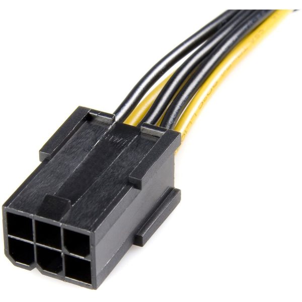 StarTech.com Power Adapter Cable - PCI Express - 6 Pin - 8 Pin - PCIe - Image 2
