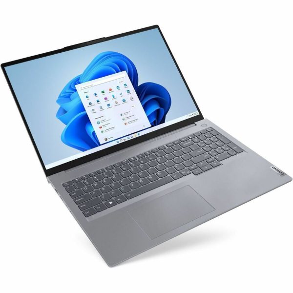 Lenovo ThinkBook 16 G7 IML 21MS0065US 16" Notebook - WUXGA - Intel Core Ultra 5 125U - 16 GB - 256 GB SSD - English (US) Keyboard - Arctic Gray - Image 9