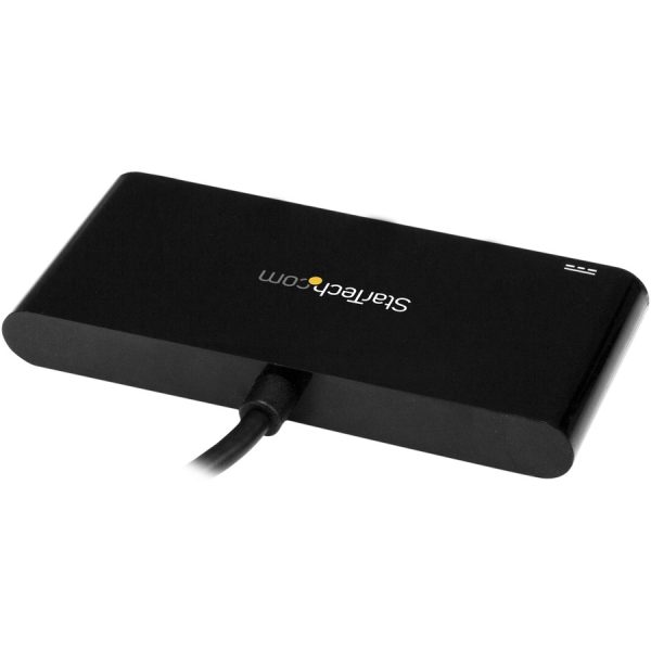 StarTech.com 4 Port USB C Hub with 4x USB Type-A (USB 3.0 SuperSpeed 5Gbps) - 60W Power Delivery Passthrough - Portable C to A Adapter Hub - Image 4