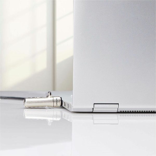 StarTech.com Slim Lock Nano Slot Compatible, 6.6ft (2m) Combination Locking Cable, Desk Anti-Theft Security For Laptop/Notebook Computer - Image 6